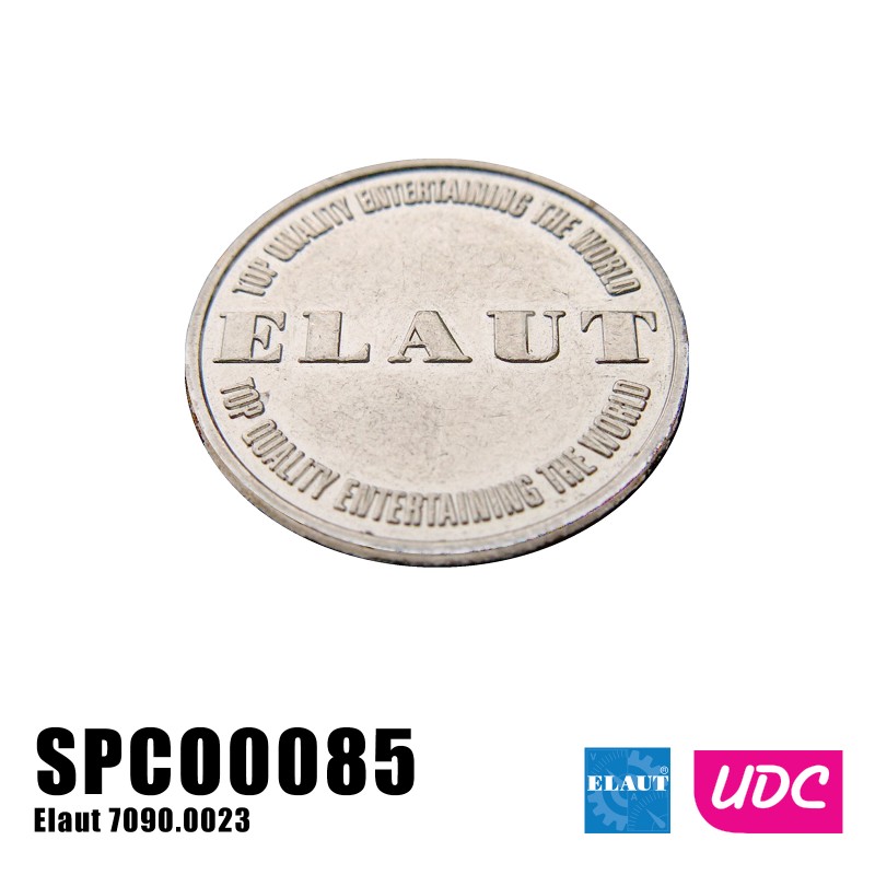 Elaut Tokens 25MM Silver (1000PCS)