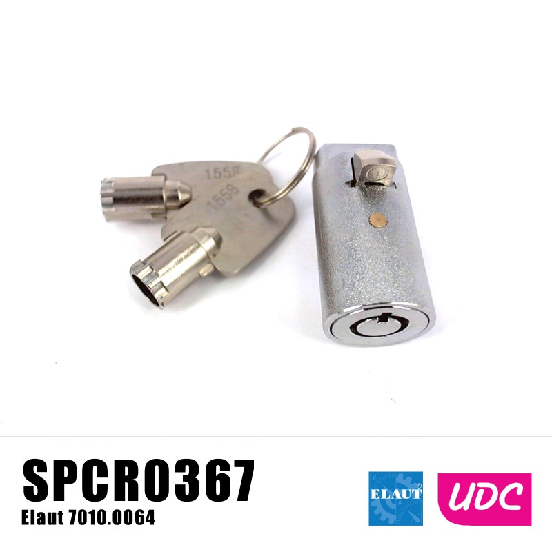 Cylinder Lock T-Handle & Key (1558)