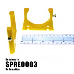 Yellow Lower Tube Mount for Slam-A-Winner (080CAB016)