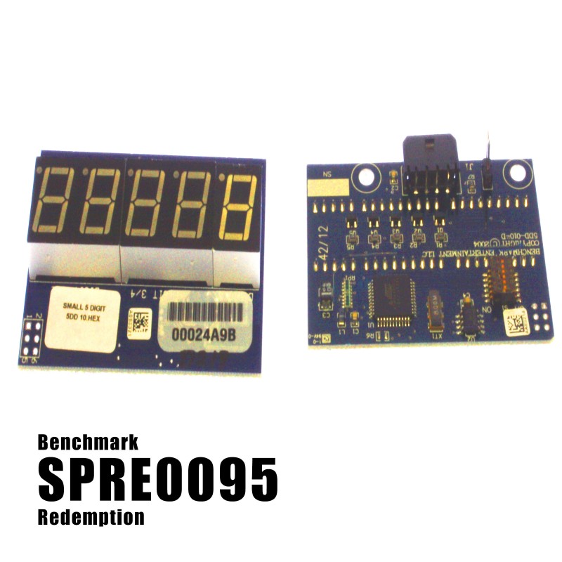 Ticket Station Small 5 Digit Display Assembly