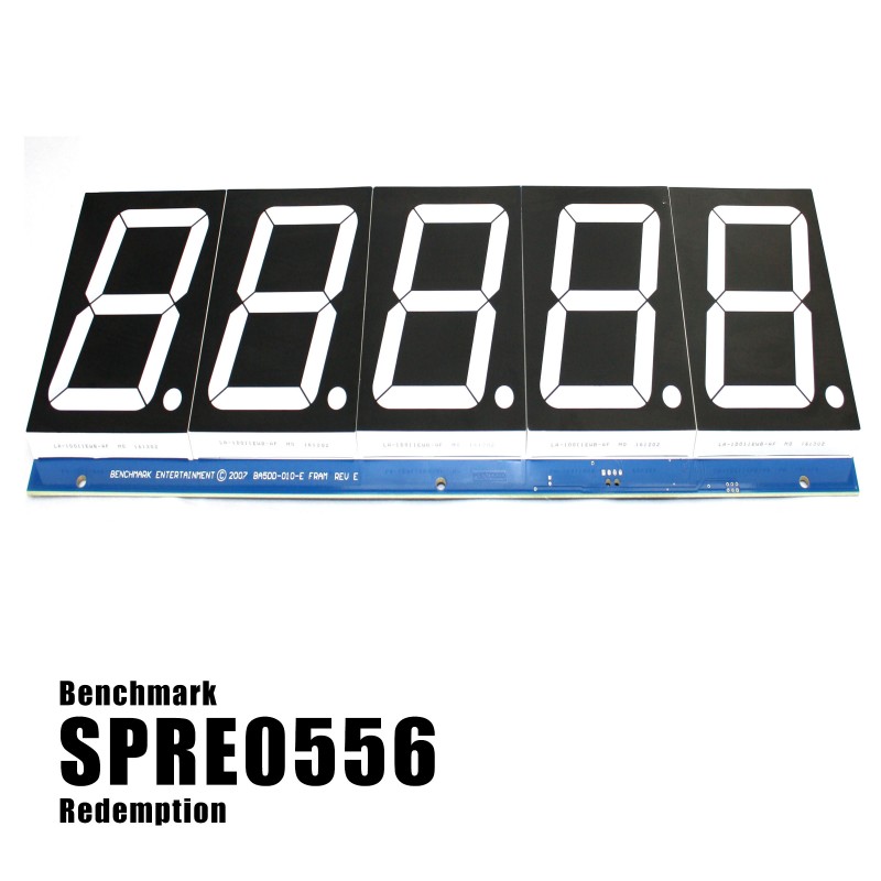 Jackpot Display 5 Digit Large Segmented LED Display PCB00015