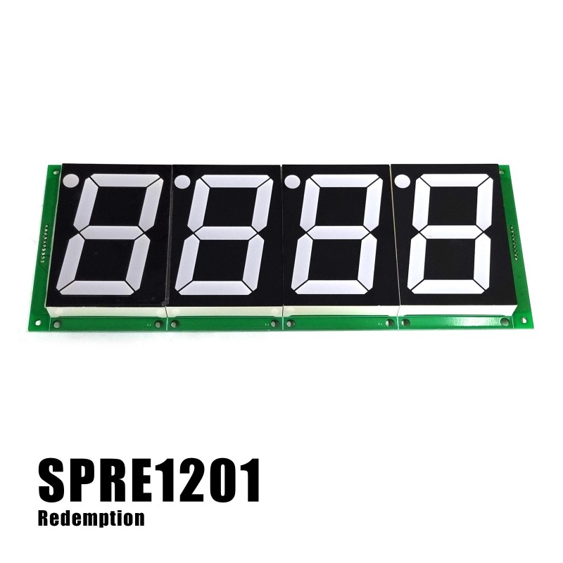 Large 4 Digit LED Bonus Display - Pearl Fishery