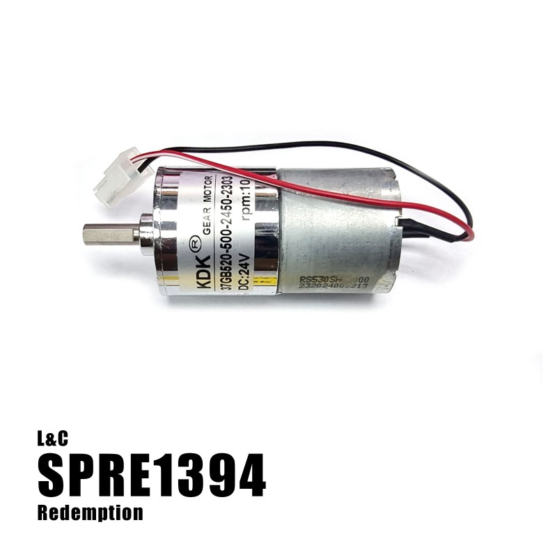 24V 10RPM Motor- Silver Falls