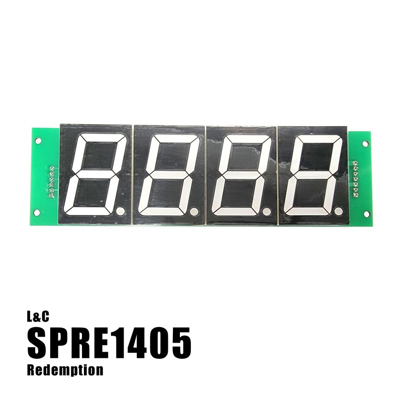 Large 4 Digit Display PCB- Silver Falls