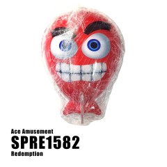 Red Target Face Cover - Balloon Carnival