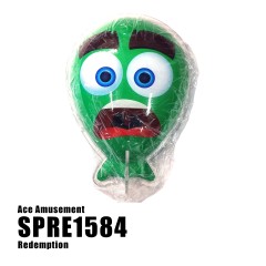 Green Target Face Cover - Balloon Carnival