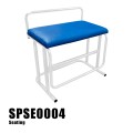Blue & White Bench Seat