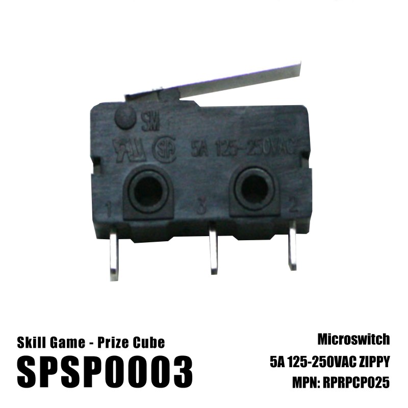 Prize Cube Bottom Microswitch